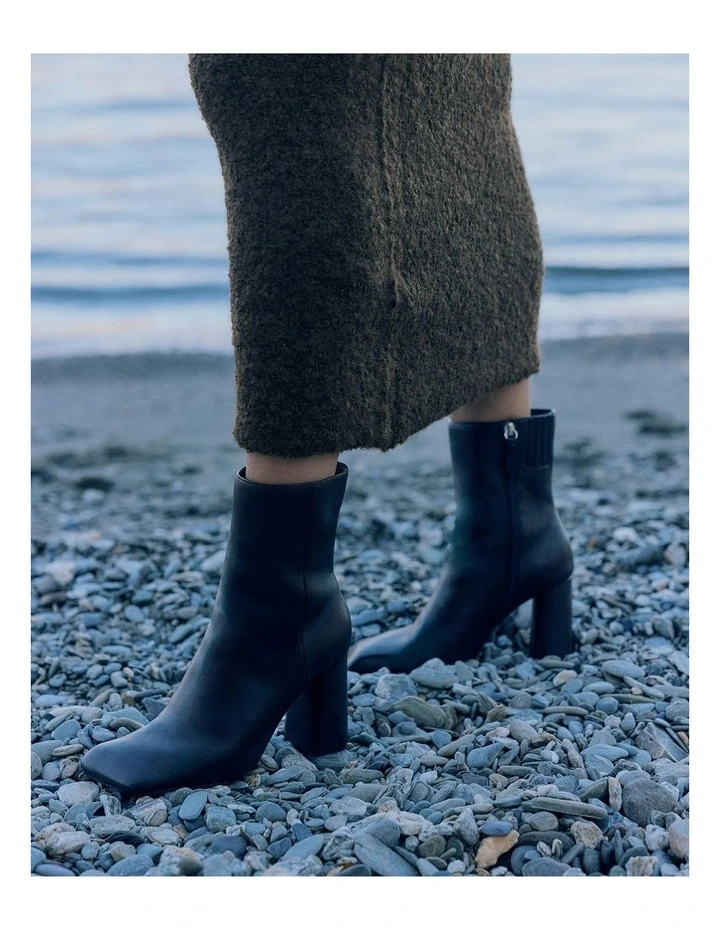 Parson High Ankle Boots in Black image 2