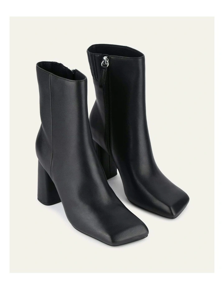 Parson High Ankle Boots in Black image 3
