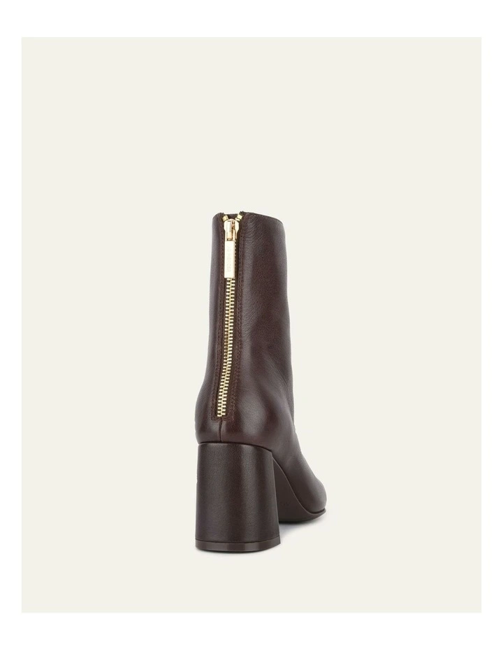 Nevada Mid Ankle Boots in Chocolate image 5
