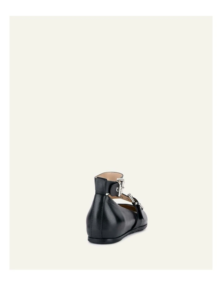 Hera Casual Flats in Black image 5