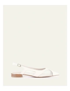 Arbor Dress Flats Off in White