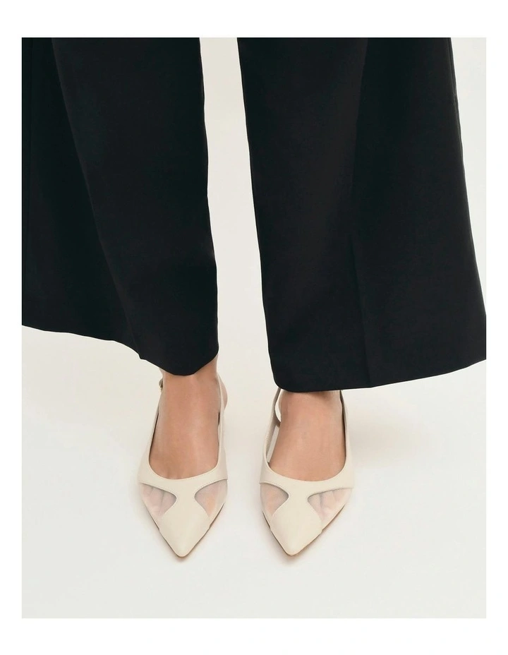 Arbor Dress Flats Off in White image 2