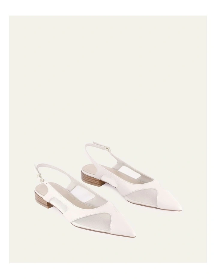 Arbor Dress Flats Off in White image 3