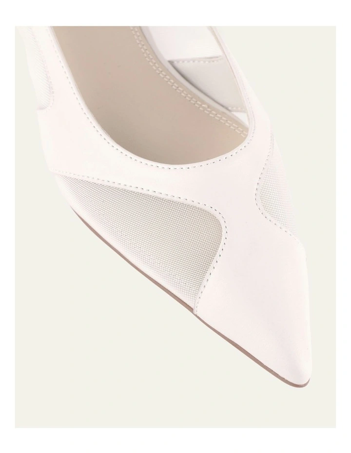 Arbor Dress Flats Off in White image 4