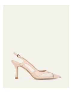 Arrow High Heels in Rose Pink