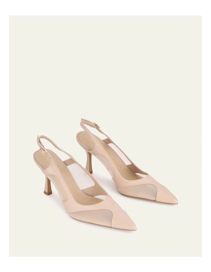 Arrow High Heels in Rose Pink image 3