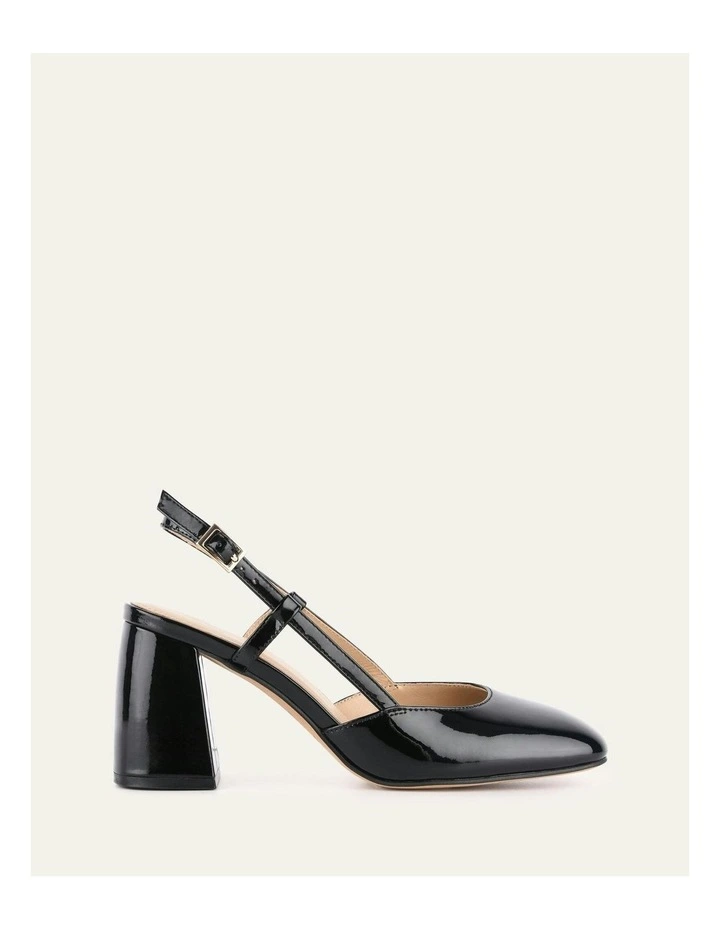 Gloria High Heels in Black Patent image 1