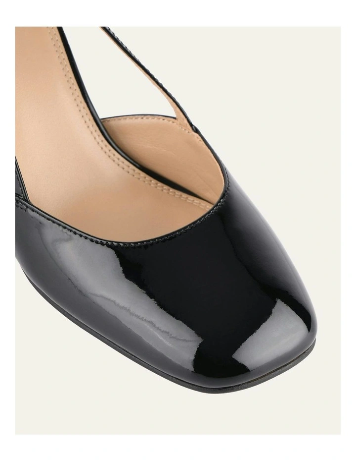 Gloria High Heels in Black Patent image 4