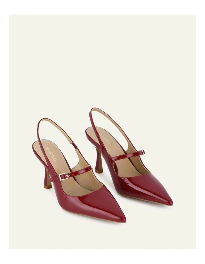 Archer High Heels in Ruby Red Patent image 3