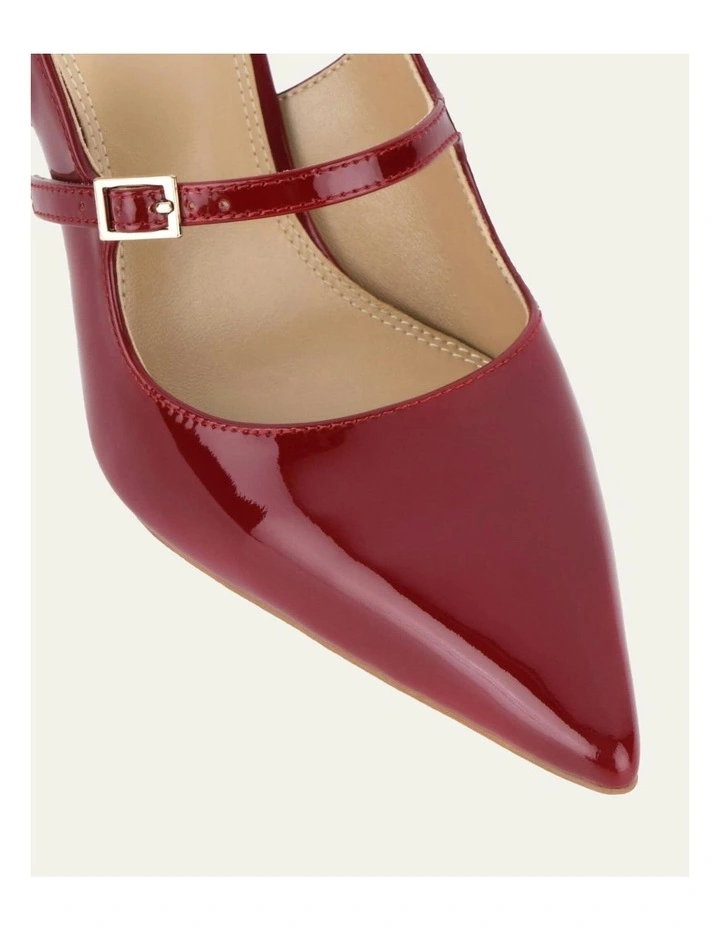 Archer High Heels in Ruby Red Patent image 4