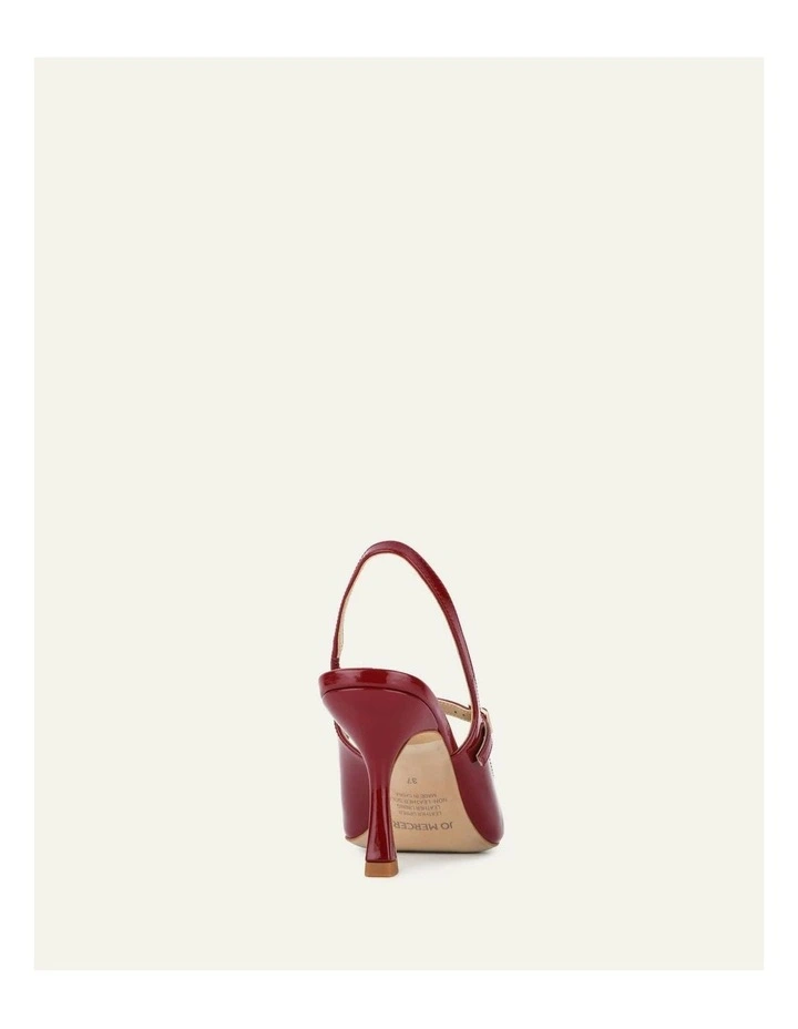 Archer High Heels in Ruby Red Patent image 5