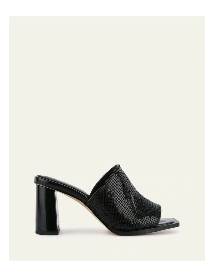 Cupid High Heel Sandals in Black image 1