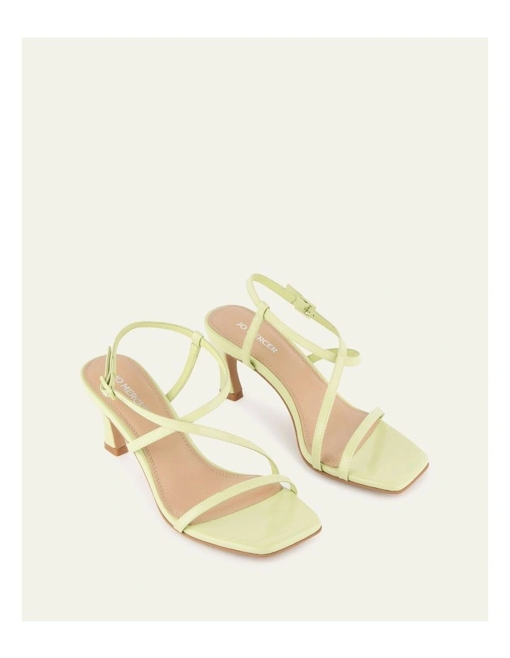 Jockey High Heel Sandals in Honeydew Green image 3