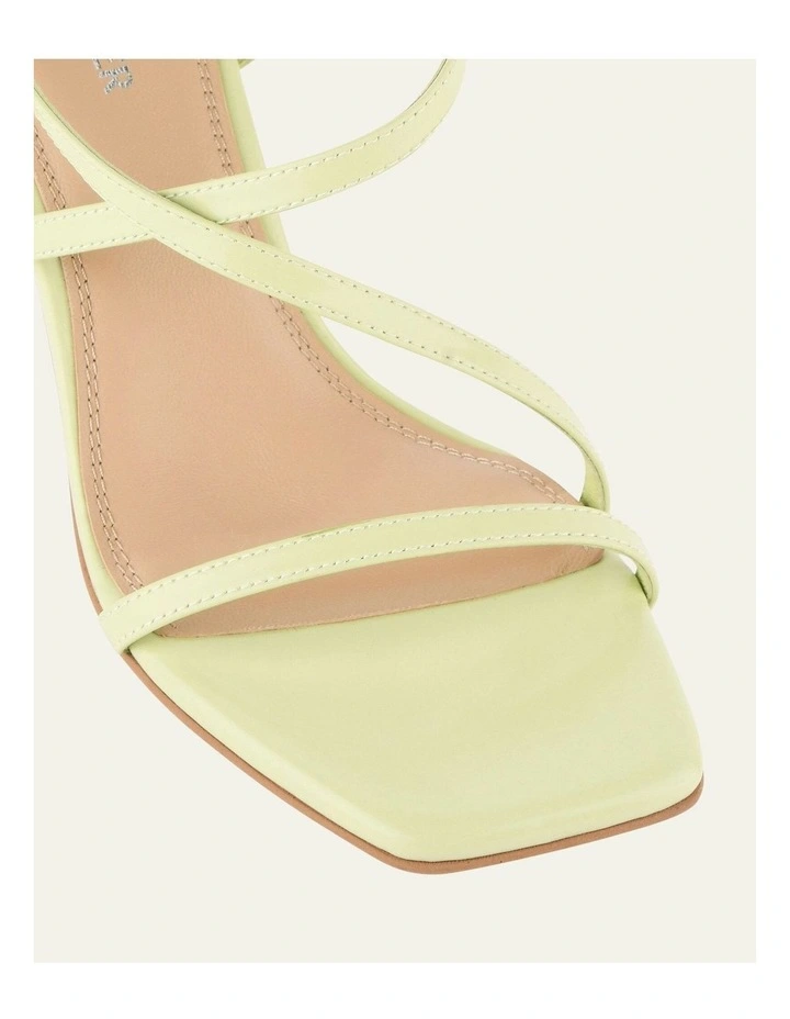 Jockey High Heel Sandals in Honeydew Green image 4