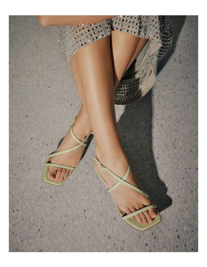 Jockey High Heel Sandals in Honeydew Green image 7