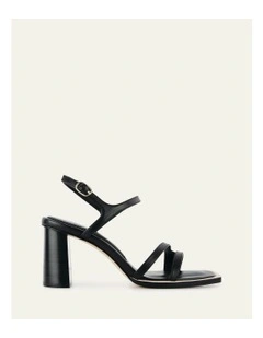 Casey High Heel Sandal in Black