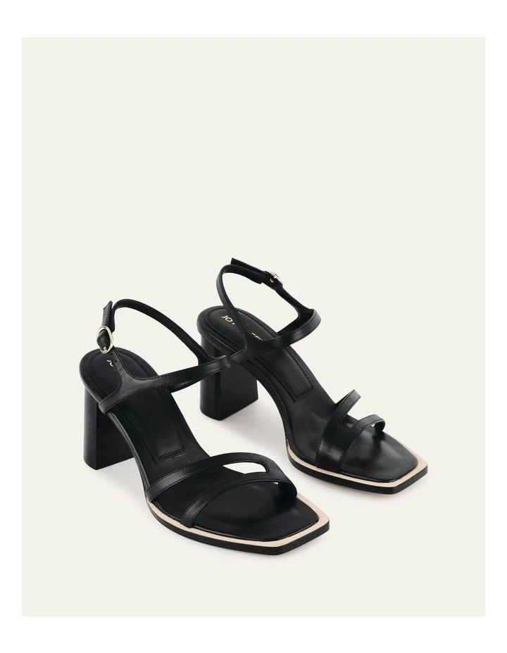 Casey High Heel Sandal in Black image 3