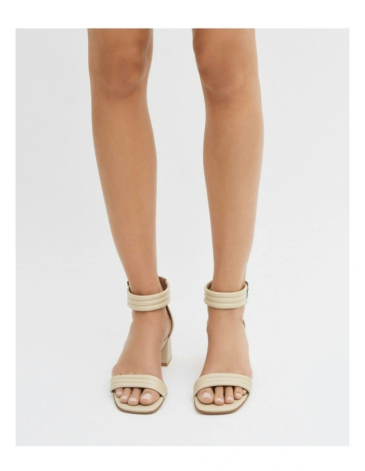 Lyric Mid Heel Sandals in Sand image 2
