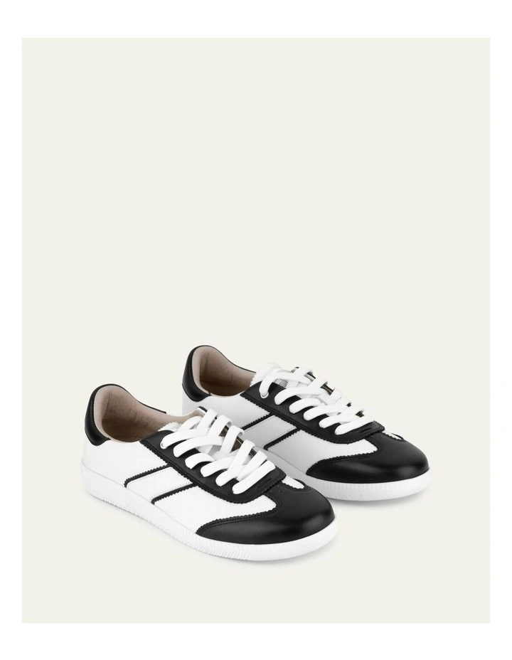 Lola Sneakers in Black and White image 2