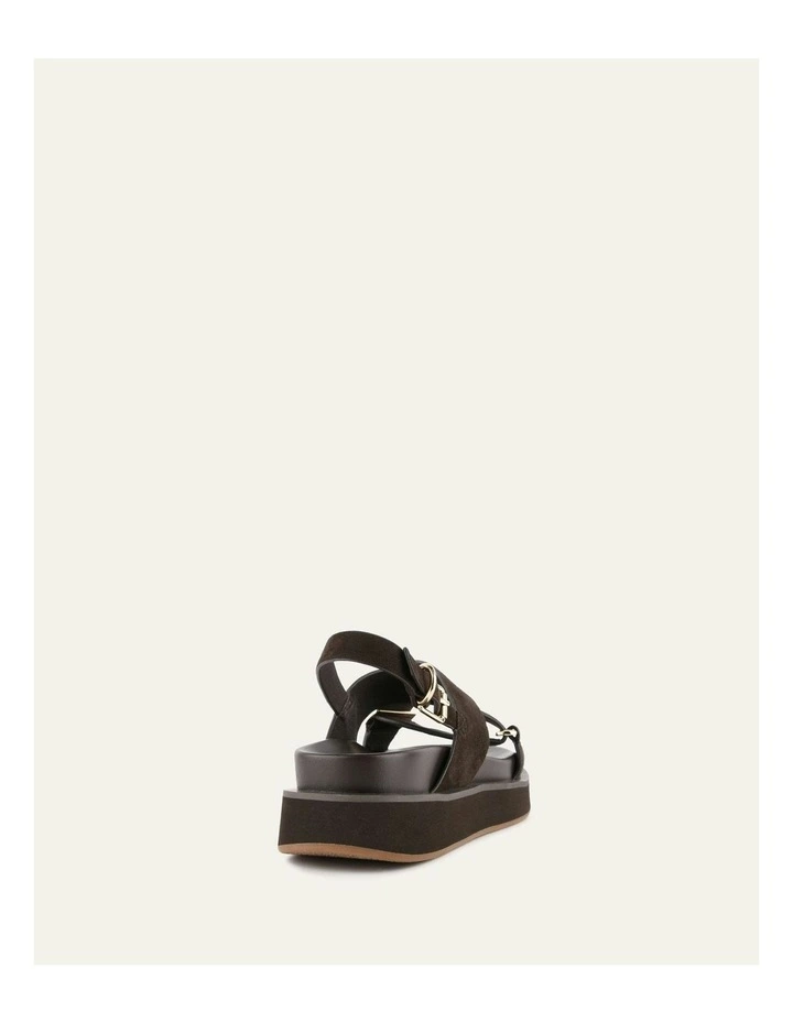 Marley Flat Sandals in Espresso image 5