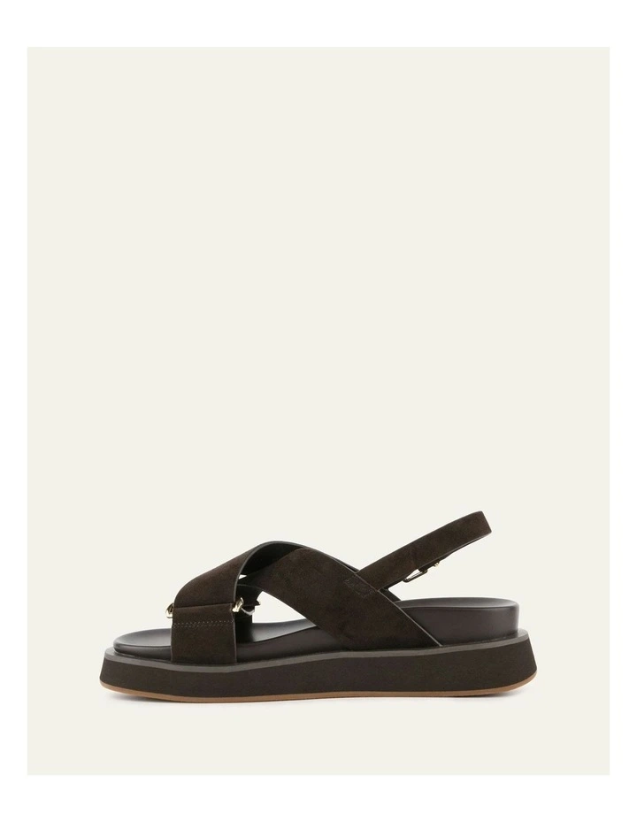 Marley Flat Sandals in Espresso image 6