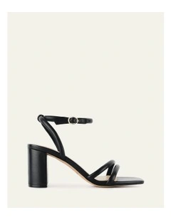 Nino High Heel Sandals in Black