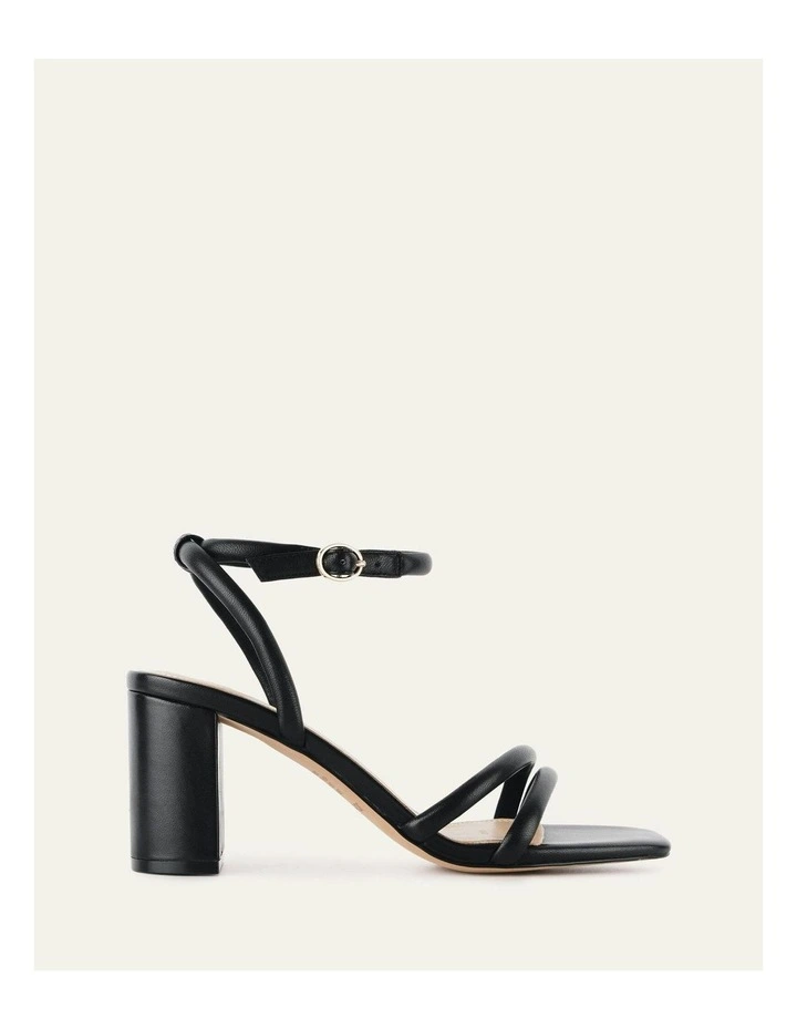 Nino High Heel Sandals in Black image 1