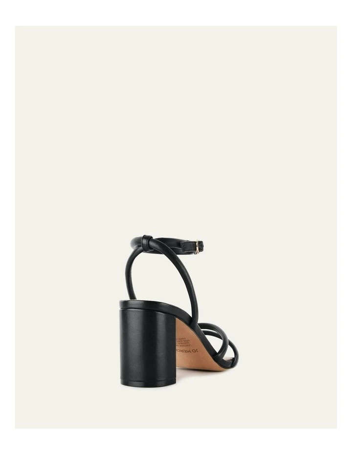 Nino High Heel Sandals in Black image 5