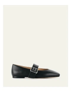 Sarah Casual Flats in Black