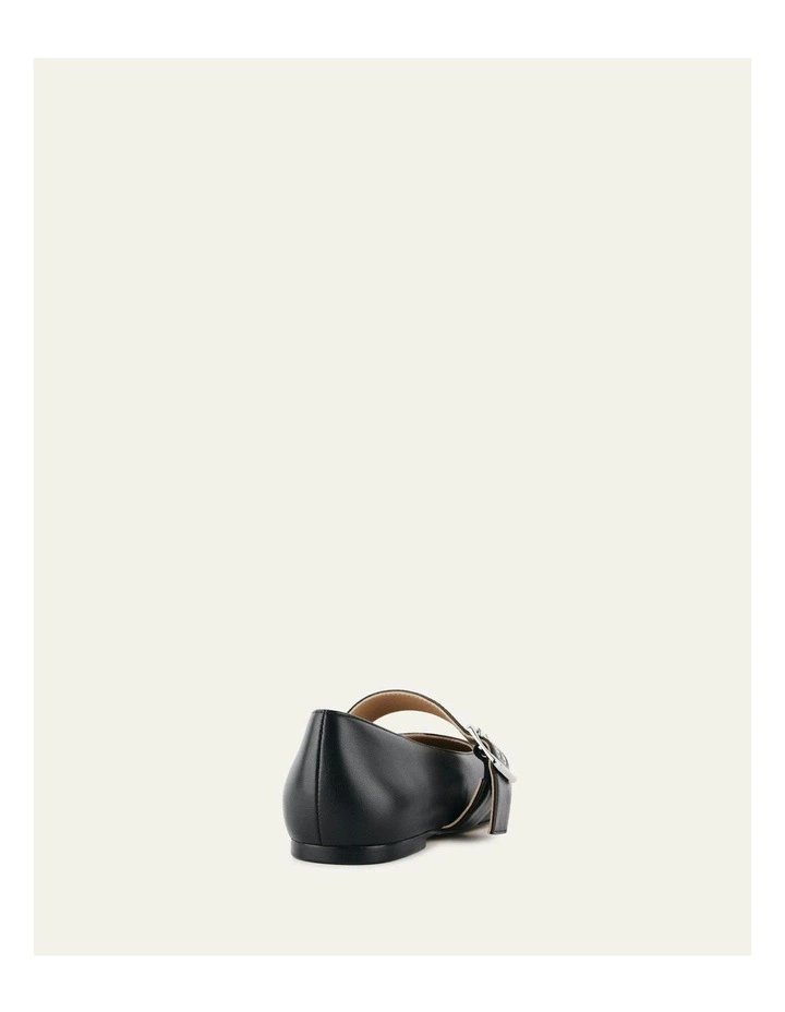 Sarah Casual Flats in Black image 5