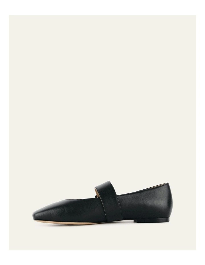 Sarah Casual Flats in Black image 6