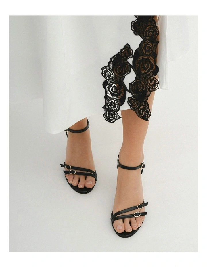 Romy High Heels in Black image 7
