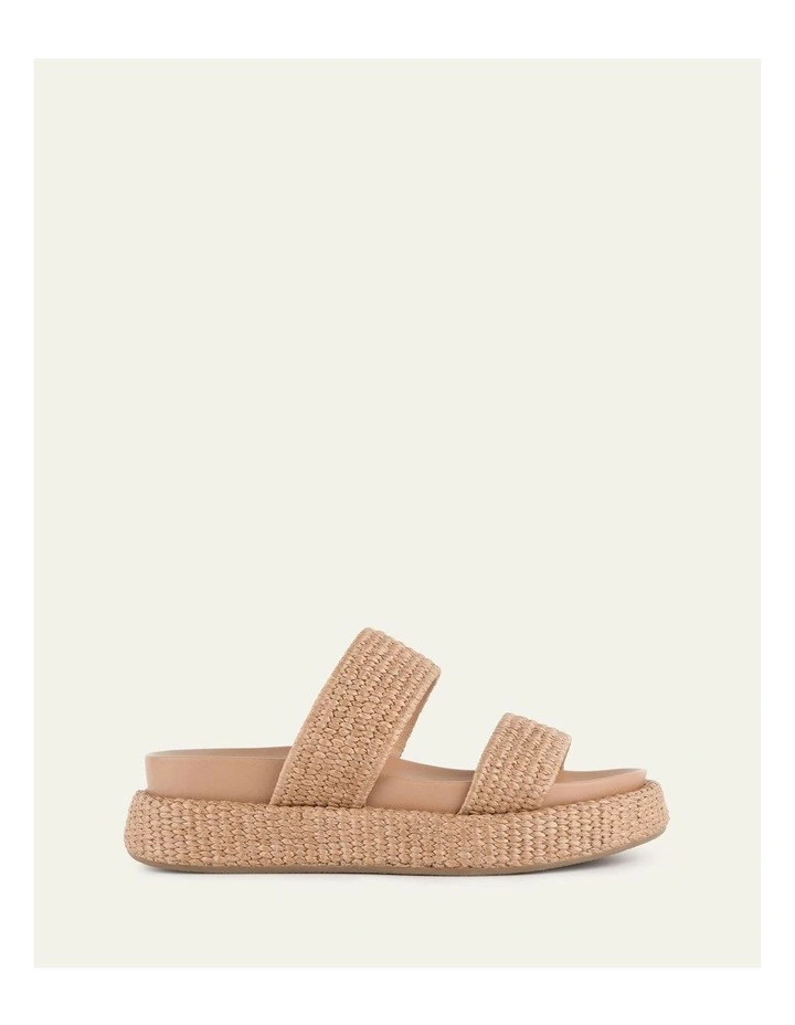 Marco Flat Sandals in Tan image 1