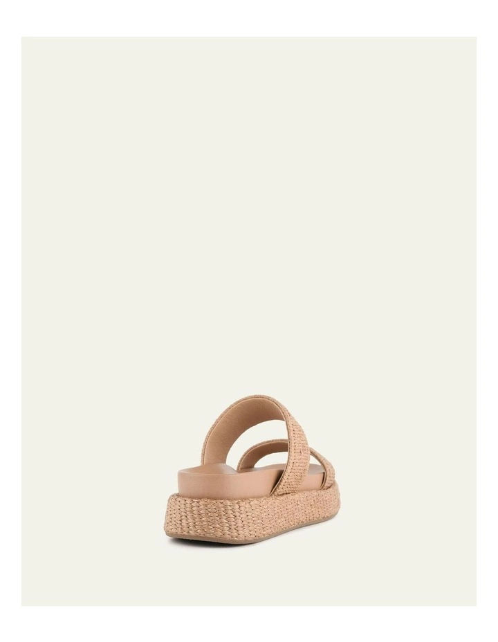 Marco Flat Sandals in Tan image 4