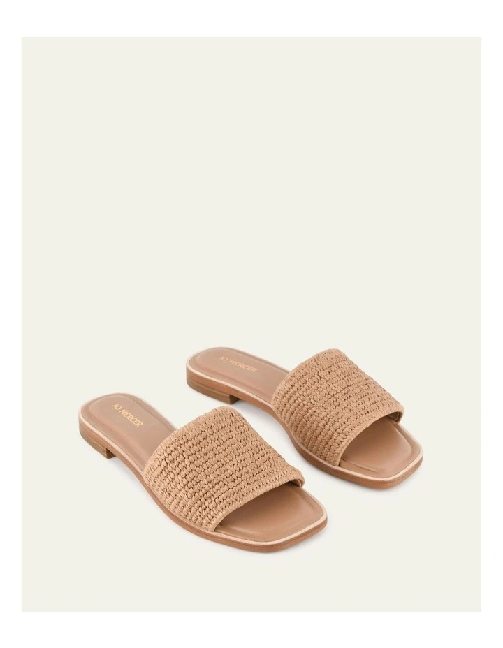 Picasso Flat Slide in Tan image 4