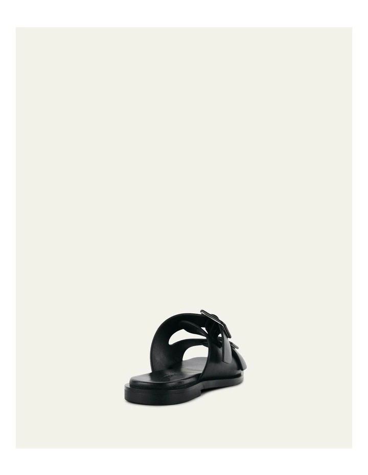 Sebastian Flat Slide in Black image 3