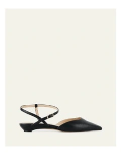 Virginie Dress Flats in Black