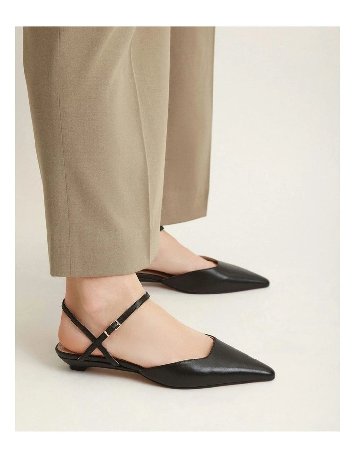 Virginie Dress Flats in Black image 2