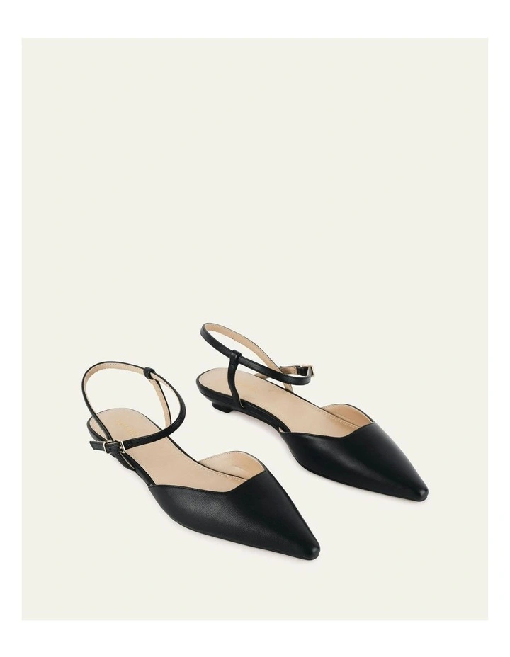 Virginie Dress Flats in Black image 3