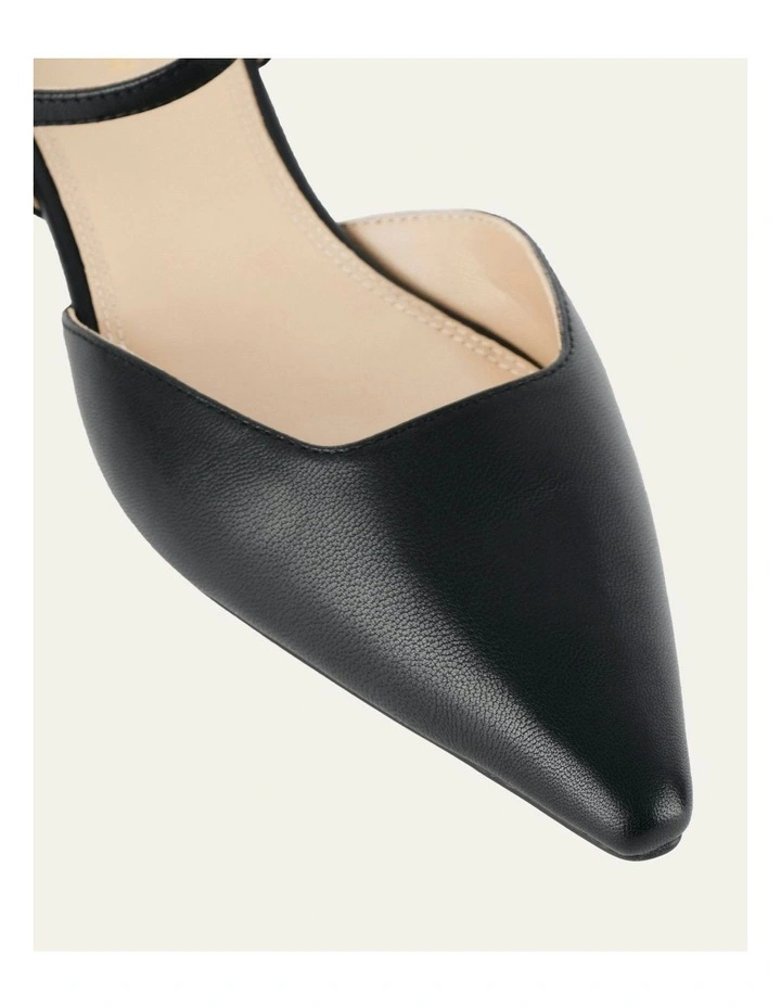Virginie Dress Flats in Black image 4