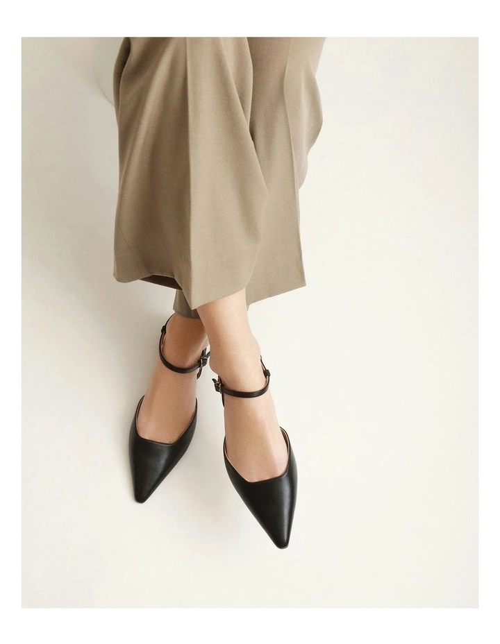 Virginie Dress Flats in Black image 7