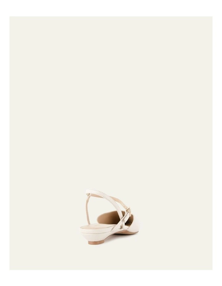 Virginie Dress Flats in Off White image 5