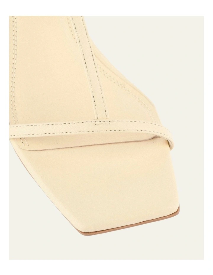 Ophelia Mid Heel Wedges in Butter image 3