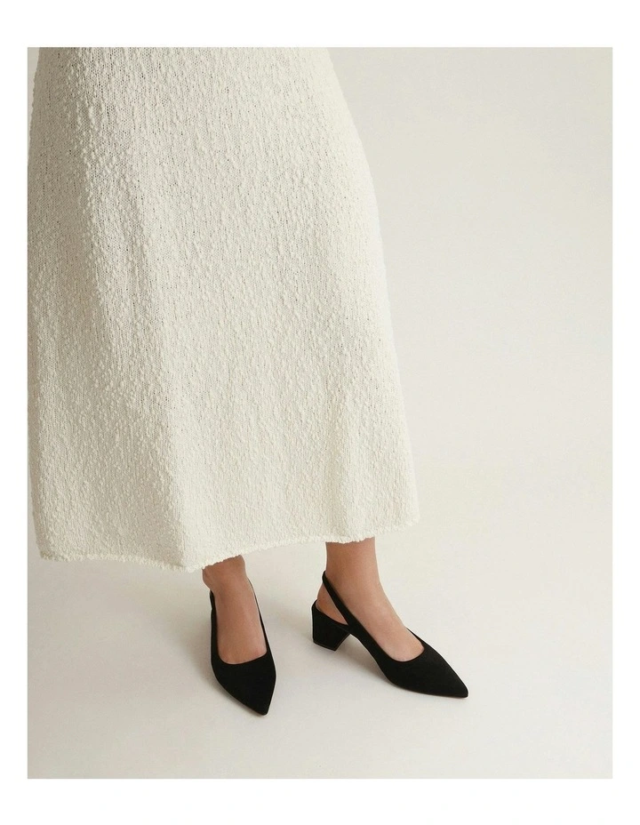 Cara Low Heels in Black image 7