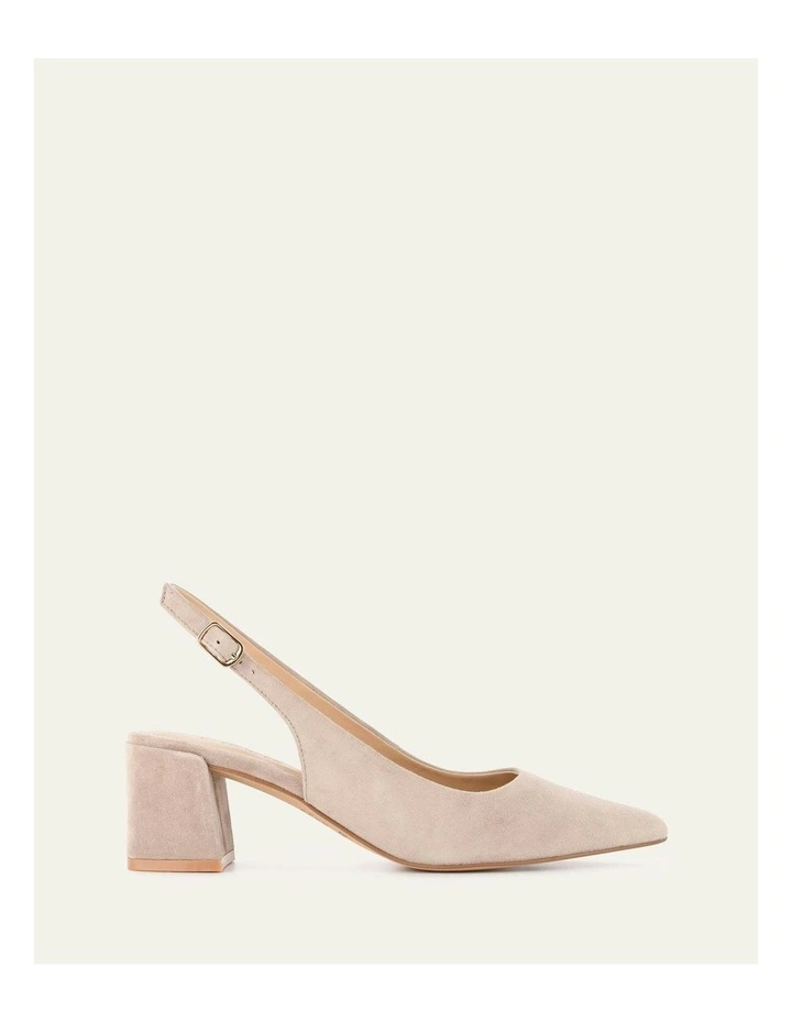 Cara Low Heels in Mushroom image 1