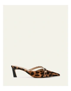 Leona Low Heels in Ocelot
