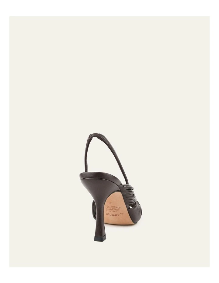 Lucky High Heel Sandals in Cacao image 5