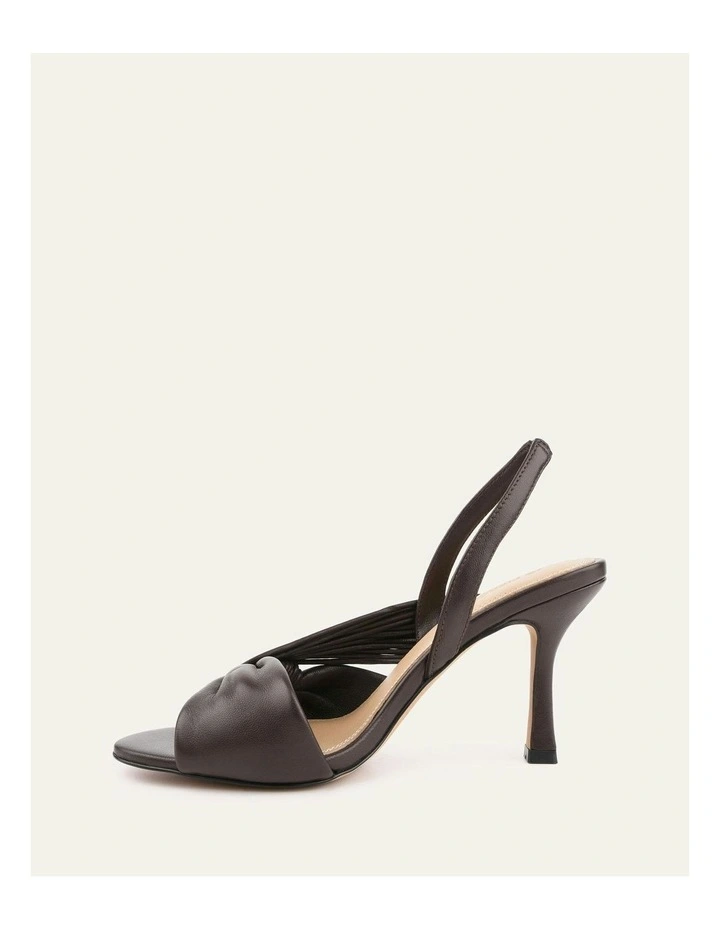 Lucky High Heel Sandals in Cacao image 6