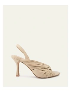 Lucky High Heel Sandals in Sand