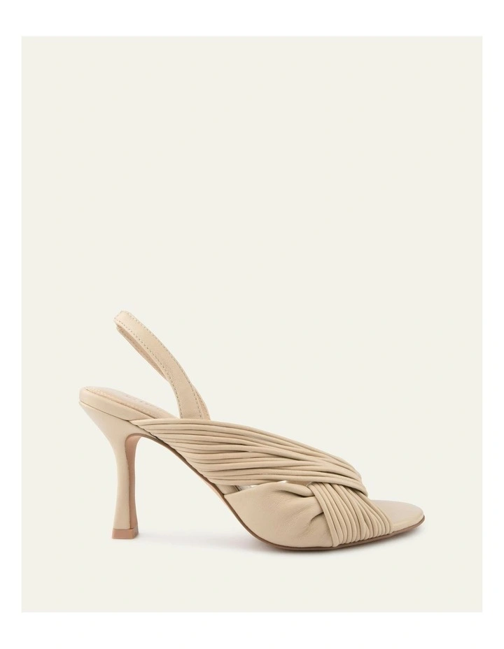 Lucky High Heel Sandals in Sand image 1